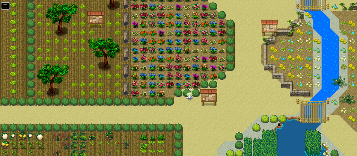 魔界島の農業イメージ